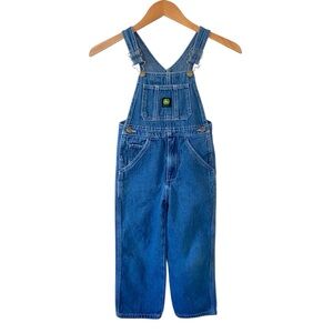 John Deere Denim Overalls Unisex Kids Sz 6 Classic Childhood